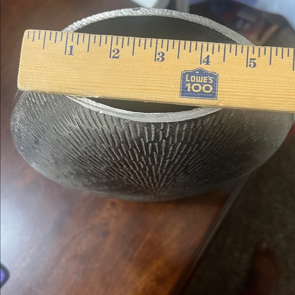 Textured Silver Vase - Picture 5 of 6